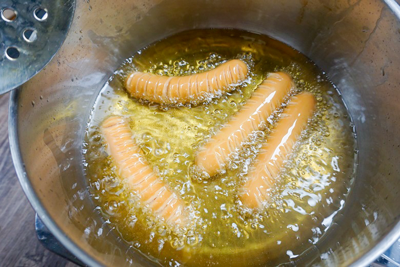 japanese curry rice with cheese sausage 26