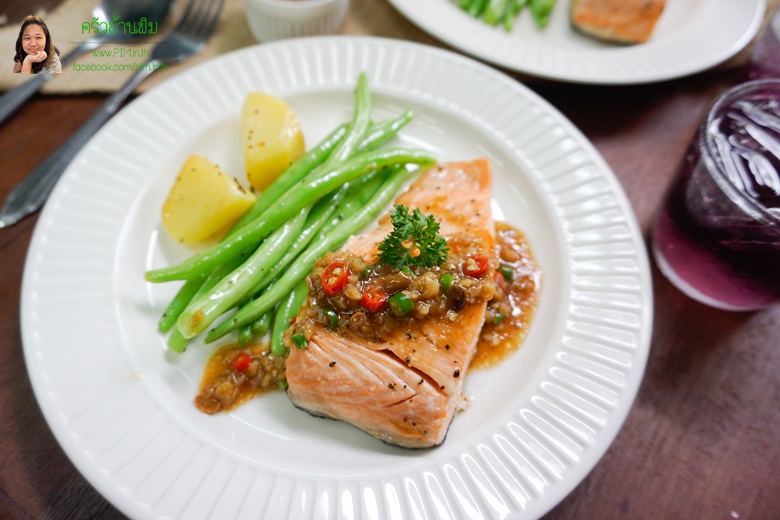 salmon steak ginger sauce 24