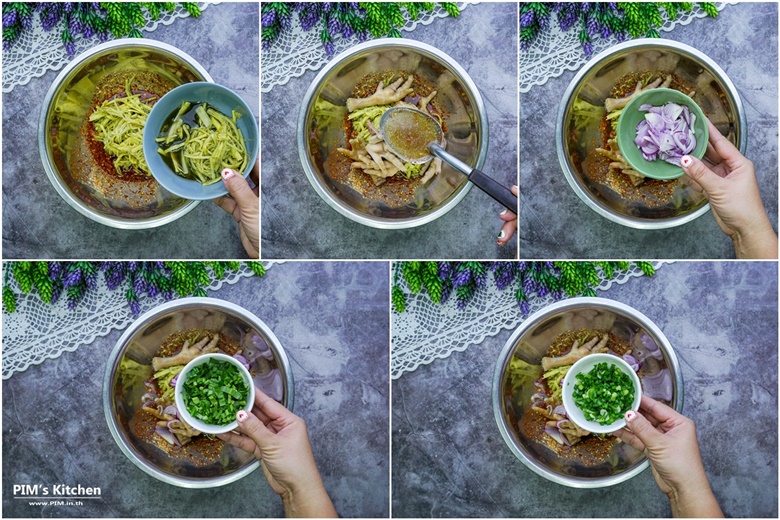 spicy bamboo shoot salad with chicken feet 17